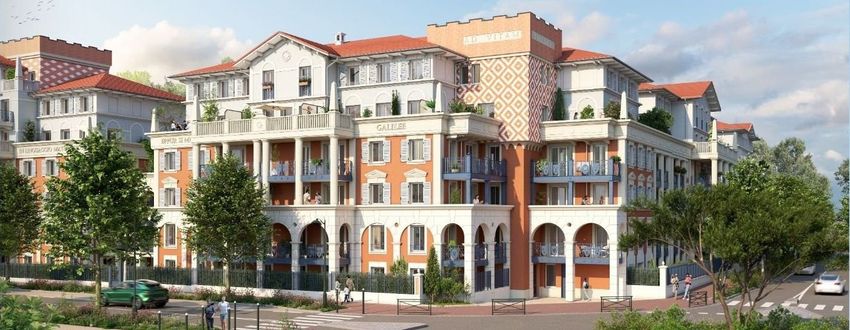 Image Vue à programme neuf de 20 Avenue Galilée