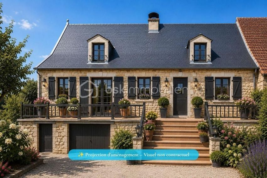 Image Façade à  maison individuelle de Hautefort