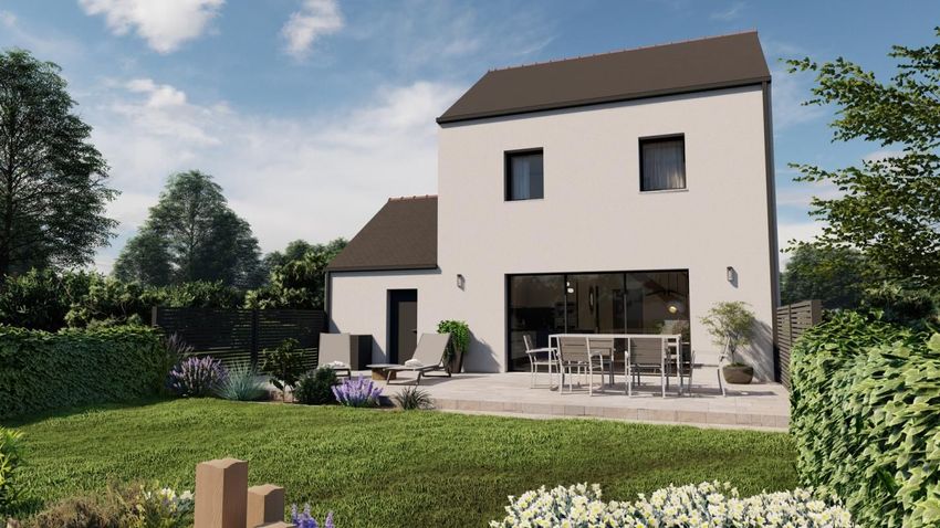 Image Façade à  maison individuelle de Val d'Anast