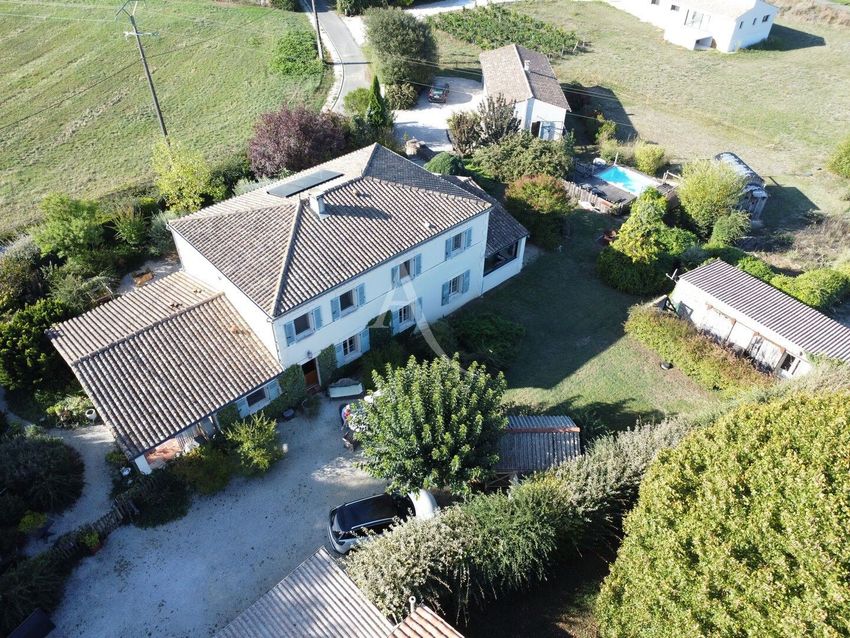 Image Façade à  maison individuelle de Fléac-sur-Seugne
