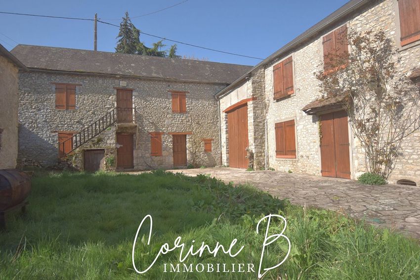 Image Façade à  maison mitoyenne de Le Malesherbois