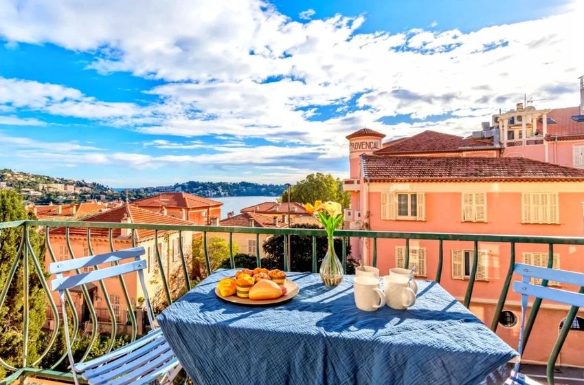Image Façade à appartement de Villefranche-sur-Mer