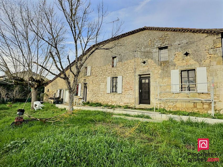 Image Façade à  maison individuelle de Saint-Martin-Petit