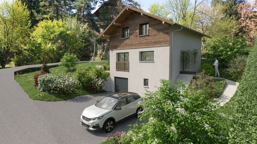 Image Façade à  maison individuelle de Onnion