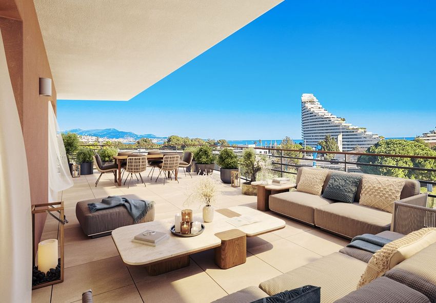 Image Terrasse à penthouse de 139 Avenue des Baumettes