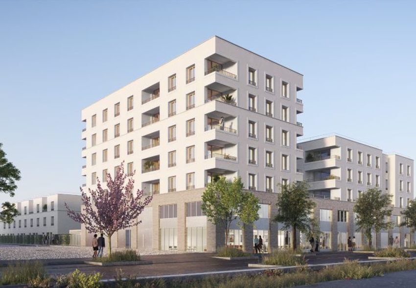 Image Façade à programme neuf de Sans numéro Rue de la Fraternité