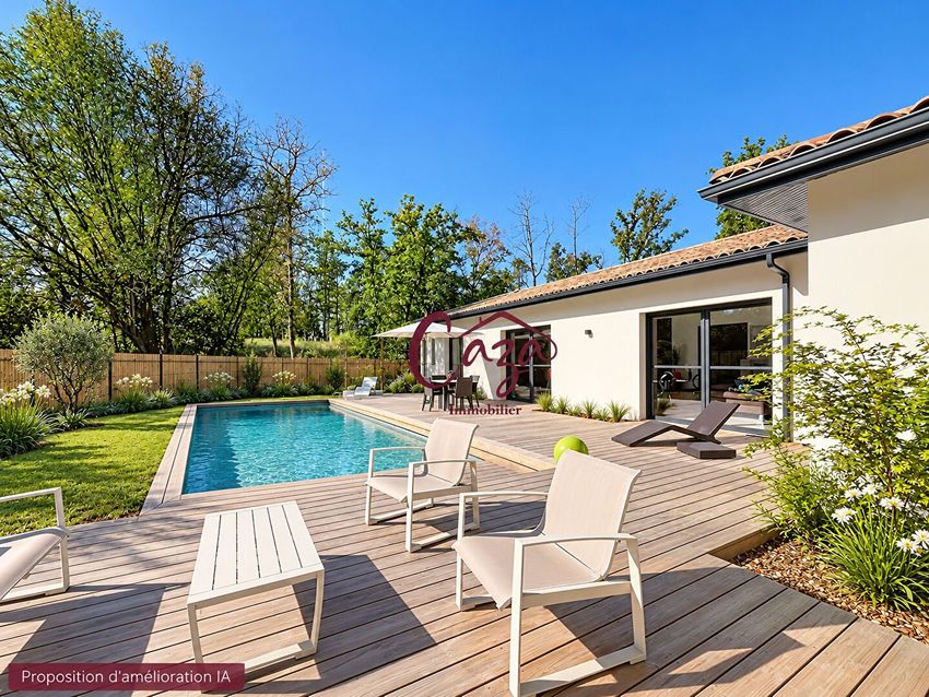 Image Piscine à  maison individuelle de Bouliac
