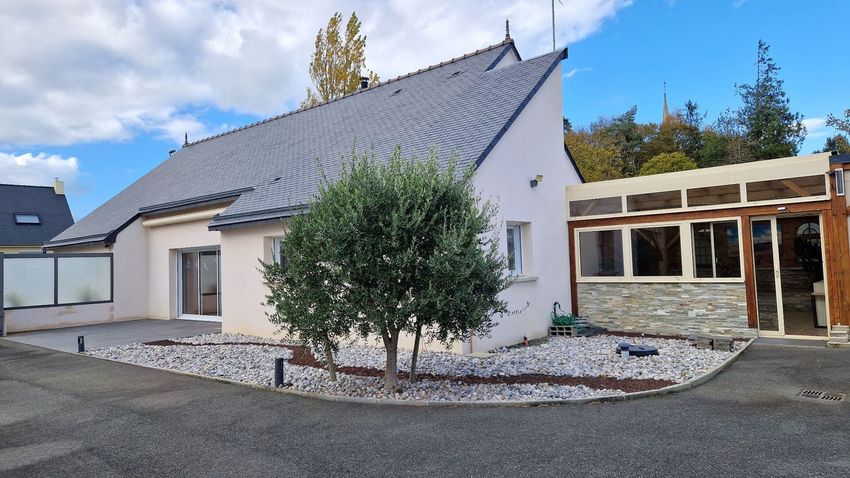 Image Façade à  maison individuelle de Yffiniac