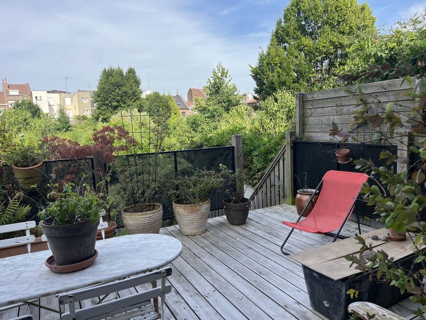Image Terrasse à  maison individuelle de Mons-en-Barœul