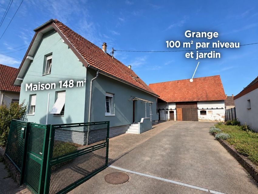 Image Façade à  maison individuelle de Herrlisheim