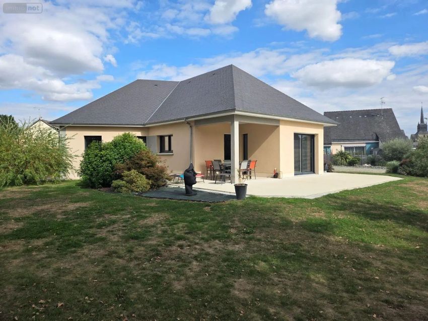 Image Façade à  maison individuelle de Marcillé-la-Ville