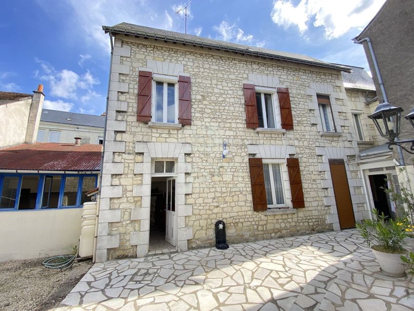 Image Façade à  maison individuelle de Sainte-Maure-de-Touraine