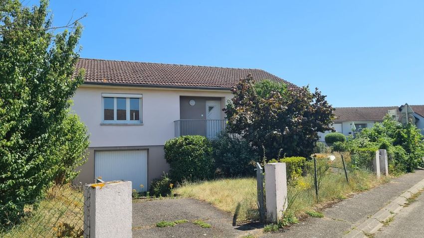 Image Façade à  maison individuelle de Fessenheim