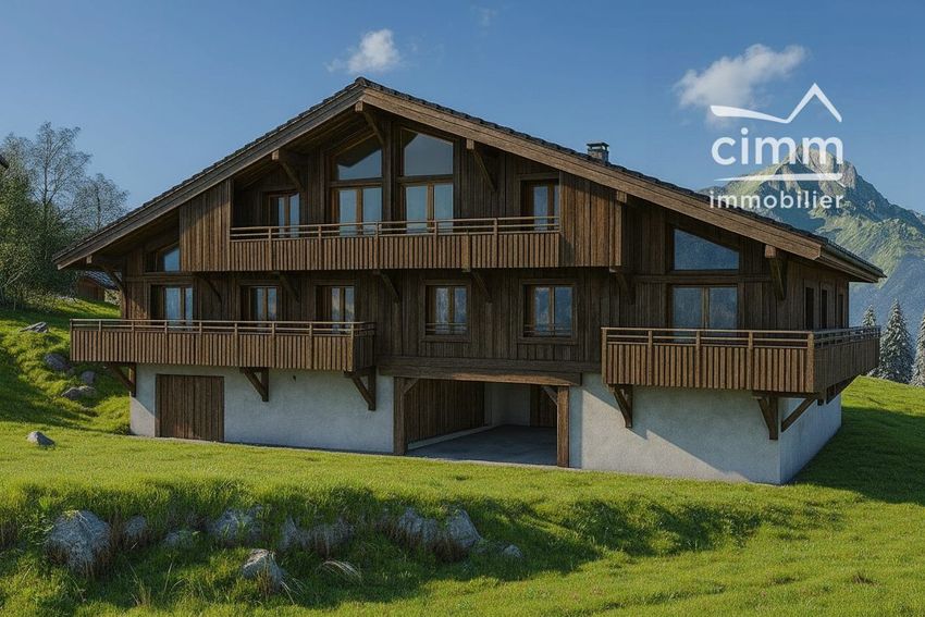 Image Façade à appartement de Combloux