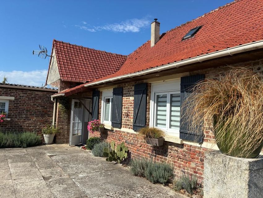 Image Façade à  maison individuelle de Beaucourt-sur-l'Hallue