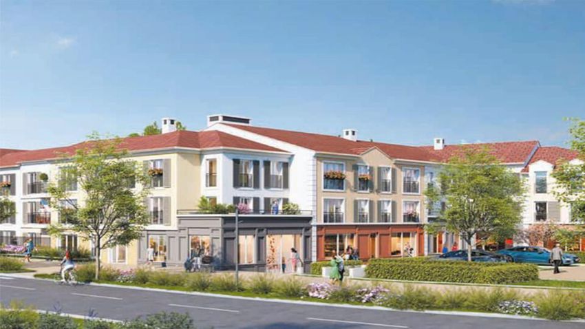 Image Façade à appartement de La Queue-en-Brie
