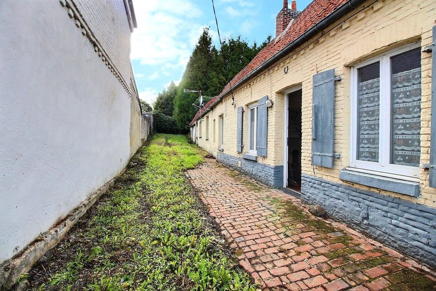 Image Façade à  maison individuelle de Saint-Hilaire-Cottes