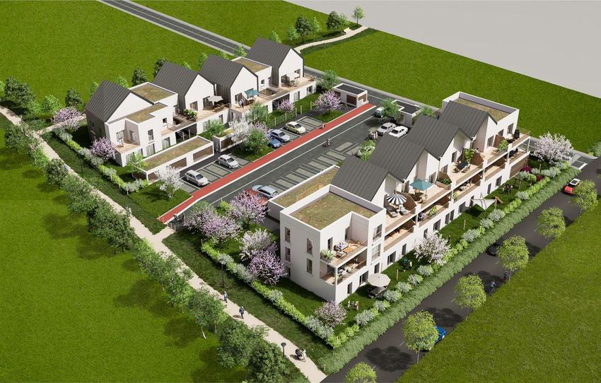 Image Vue à programme neuf de 7 Rue Alert Schweitzer
