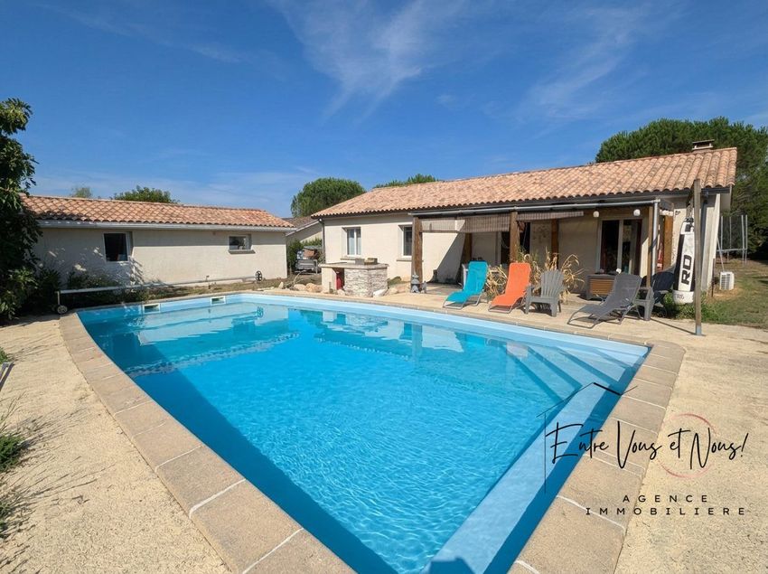 Image Piscine à  maison individuelle de Auros