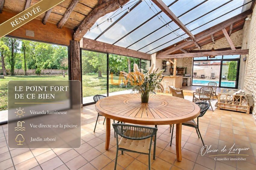 Image Terrasse à  propriété agricole de Loiré-sur-Nie