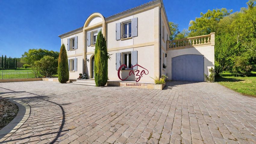 Image Façade à  maison individuelle de Sallebœuf