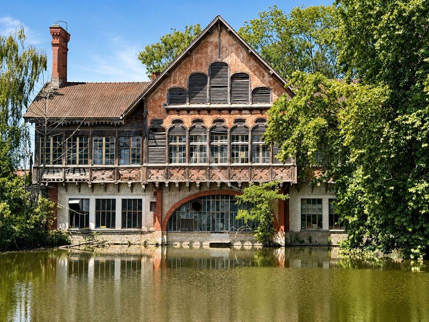 Image Façade à  manoir de Ferrières-en-Brie