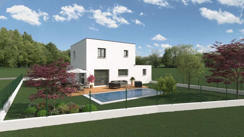 Image Piscine à  maison individuelle de L'Horme