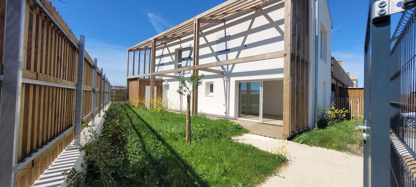 Image Façade à  maison mitoyenne de Dompierre-sur-Mer