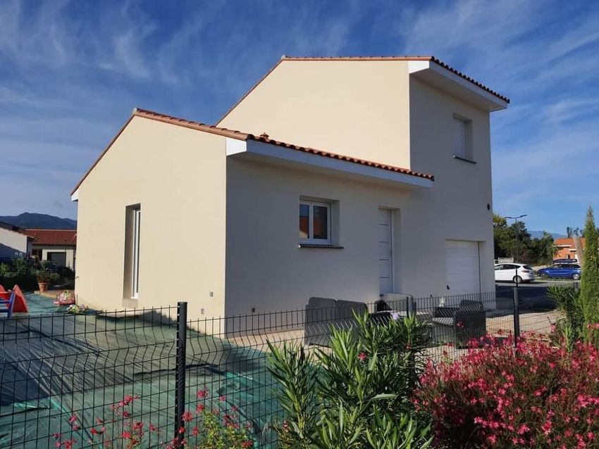Image Façade à  maison individuelle de Elne