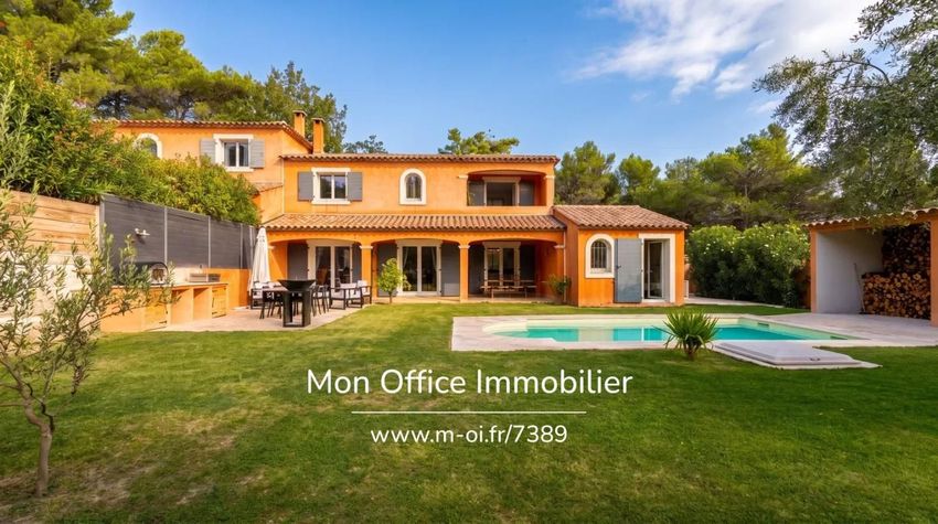 Image Façade à  maison individuelle de Venelles