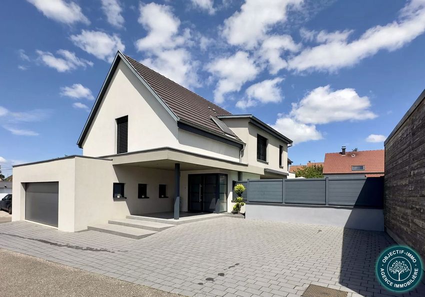 Image Façade à  maison individuelle de Furdenheim