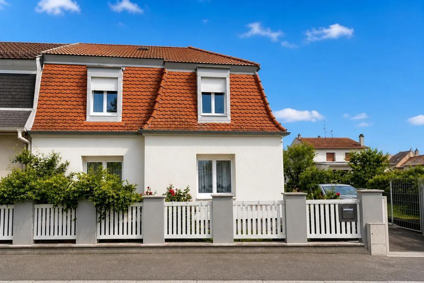 Image Façade à  maison individuelle de Sausheim