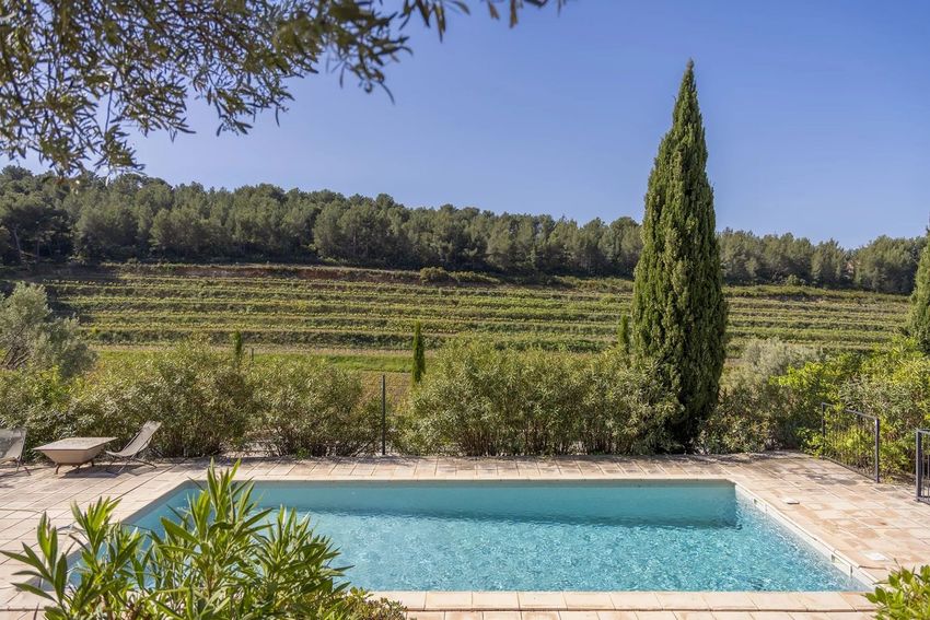 Image Piscine à  maison de maître de Sanary-sur-Mer