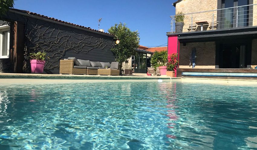 Image Piscine à  manoir de Ciré-d'Aunis