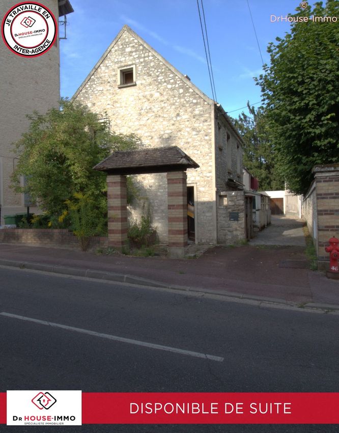 Image Façade à  maison jumelée de Beynes