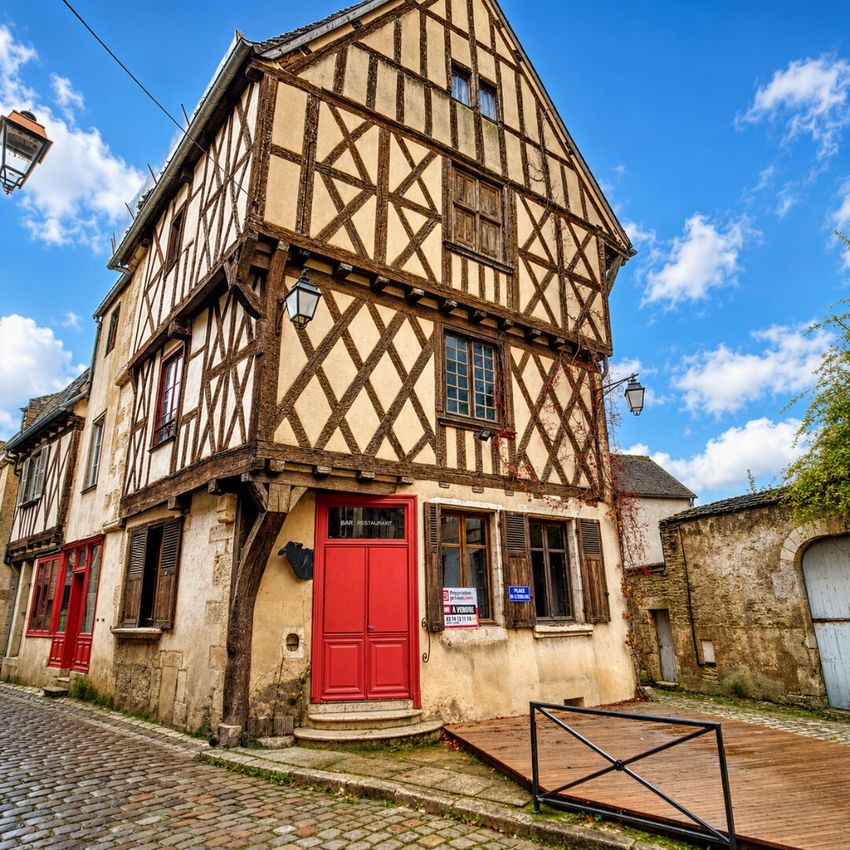Image Façade à  maison individuelle de Noyers