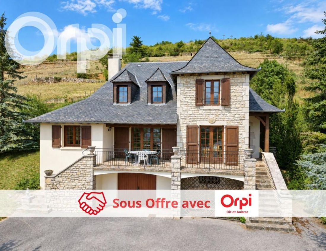 Image Façade à  maison individuelle de Saint-Côme-d'Olt