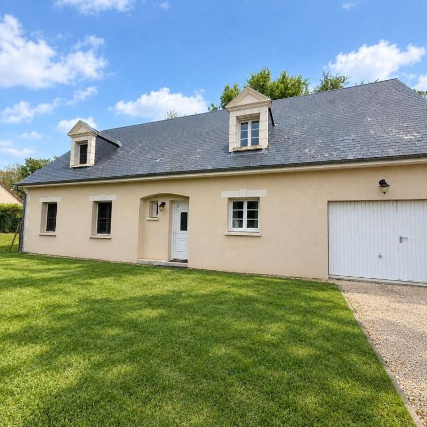 Image Façade à  maison individuelle de Montreuil-en-Touraine