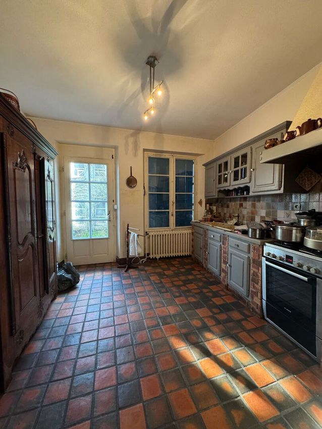 Image Cuisine à  maison mitoyenne de Kervignac