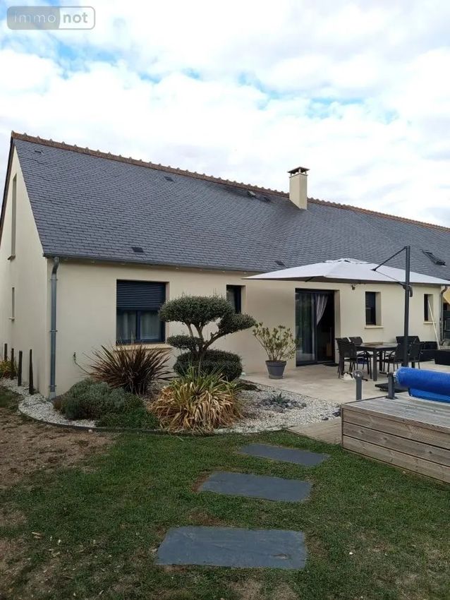Image Façade à  maison individuelle de La Croix-en-Touraine