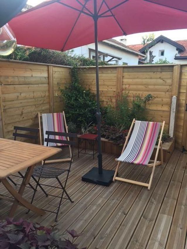 Image Terrasse à appartement de Biarritz