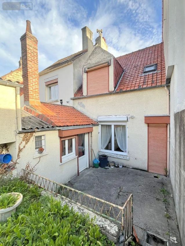 Image Façade à  maison individuelle de Saint-Martin-Boulogne