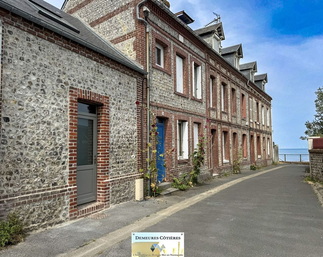Image Façade à  maison individuelle de Yport