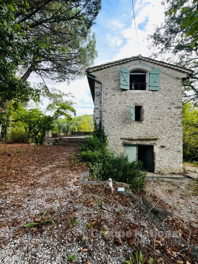 Image Façade à  maison individuelle de Saint-André-d'Olérargues