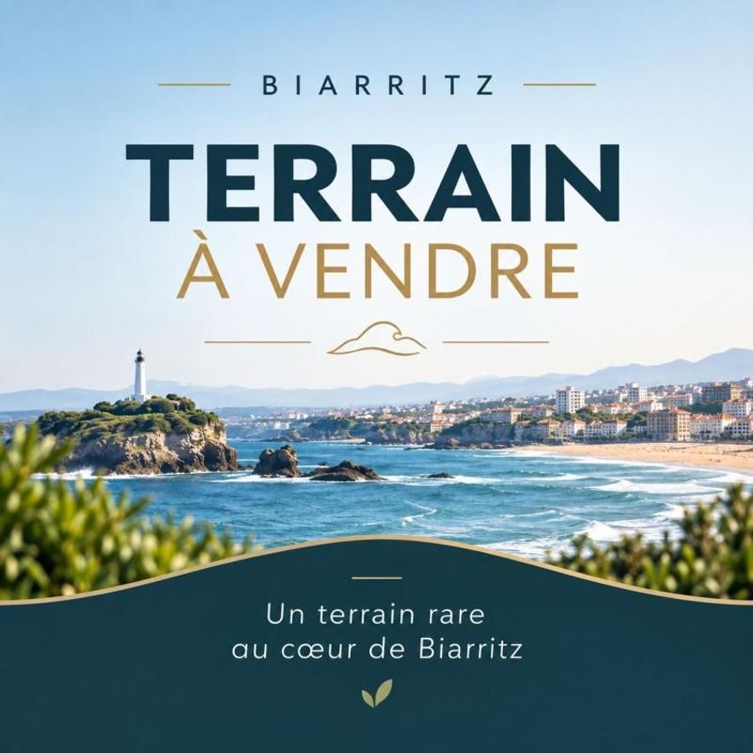 Image Vue à terrain de Biarritz