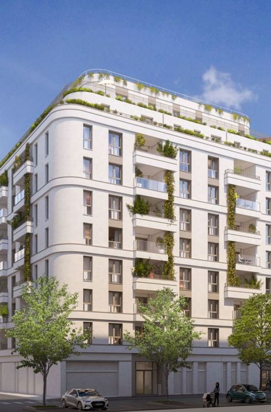 Image Vue à programme neuf de 30 Rue Mozart
