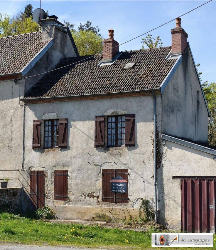 Image Façade à  maison individuelle de Marcillat-en-Combraille