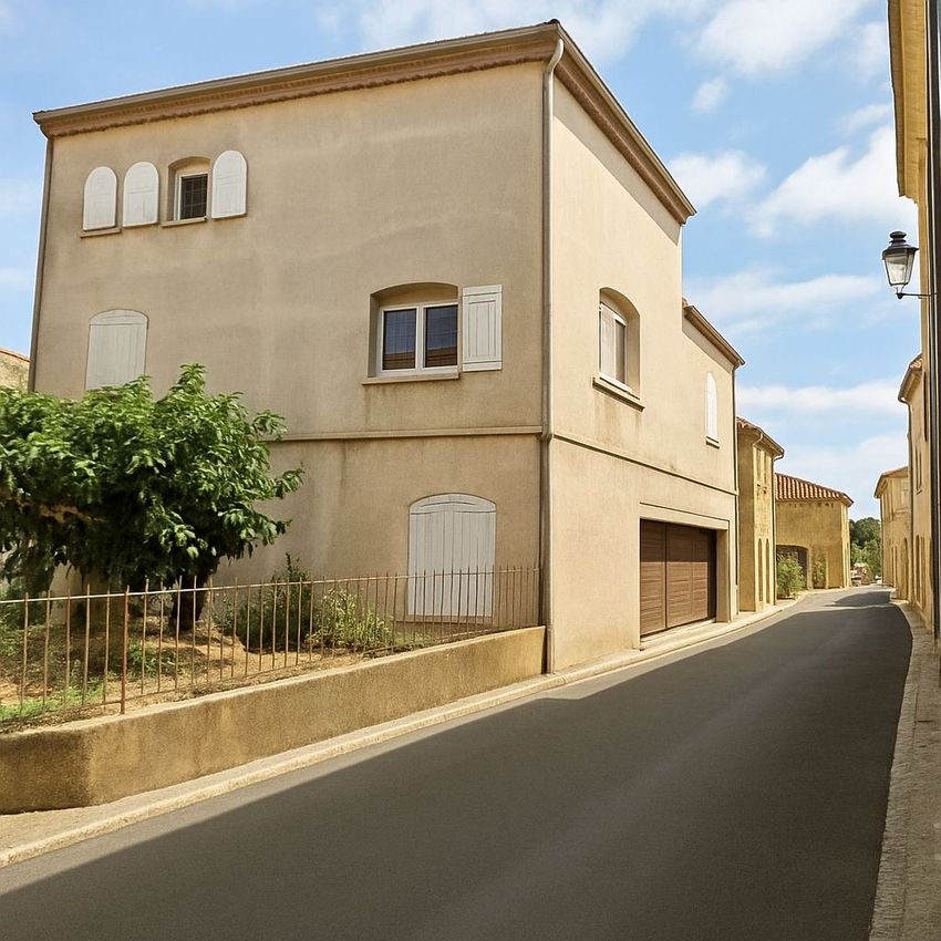 Image Façade à  maison individuelle de Autignac