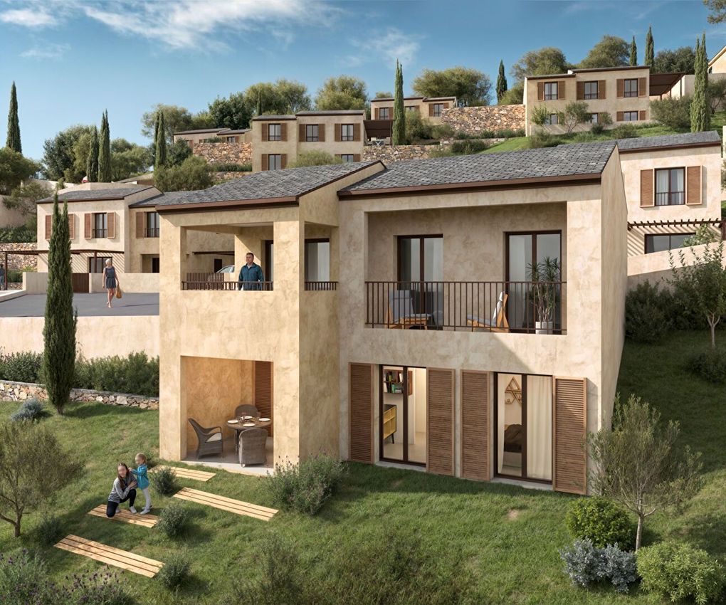 Image Façade à  maison individuelle de Borgo