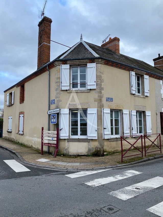 Image Façade à  maison mitoyenne de Vitry-aux-Loges